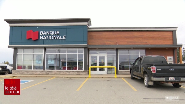 Trois succursales de la Banque Nationale fermeront au N.-B.