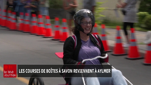Les courses de boîtes à savon reviennent à Aylmer