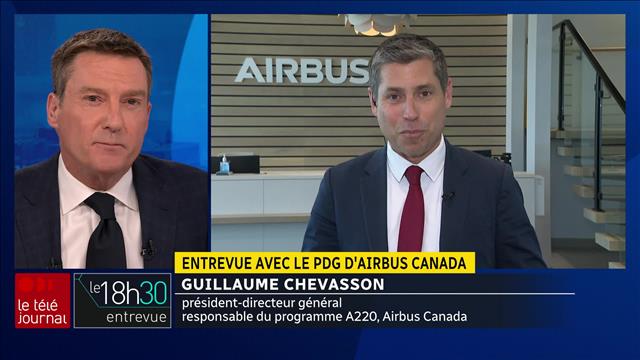 Commande record d'avions A220 : entrevue avec le PDG d'Airbus Canada