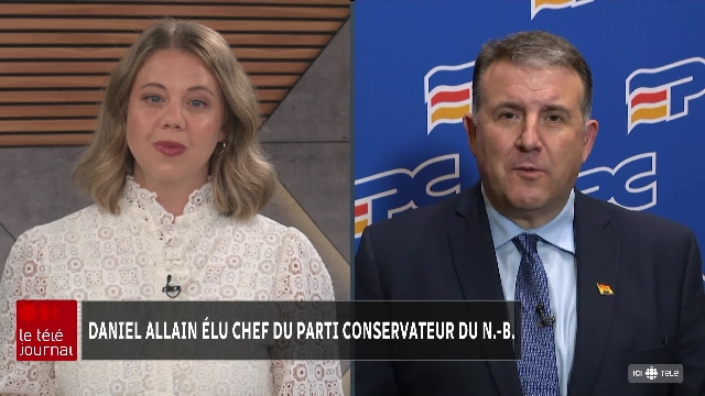 Daniel Allain élu chef du Parti progressiste-conservateur du Nouveau-Brunswick
