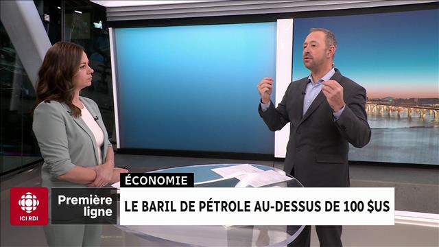 Le prix du baril de pétrole dépasse les 100 $US : une hausse à la pompe