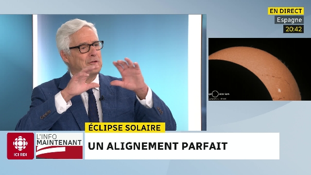 Éclipse solaire totale en Espagne : témoignage d'un journaliste sur place et de Charles Tisseyre