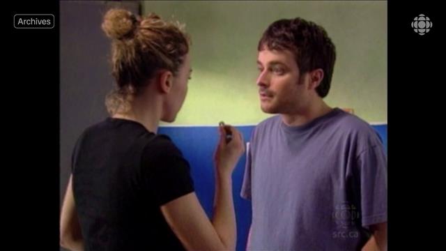 Macha Limonchik et Normand Daneau sur la série « La Vie, la vie » en 2002