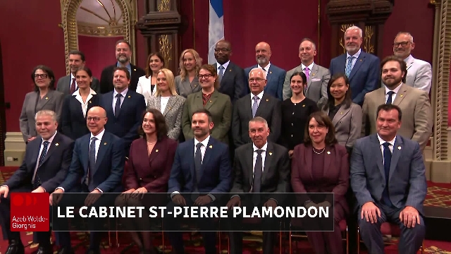 Paul St-Pierre Plamondon présente son équipe ministérielle