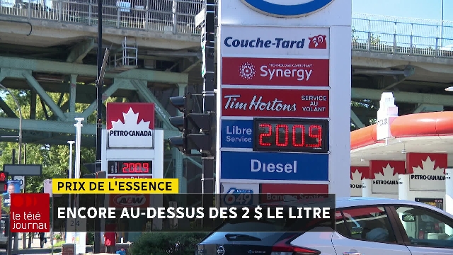 L’essence franchit les 2 $ le litre à Montréal