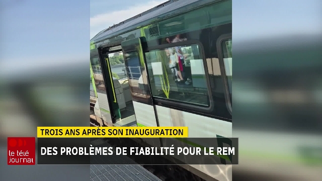 Des problèmes de fiabilité pour le REM trois ans après son inauguration