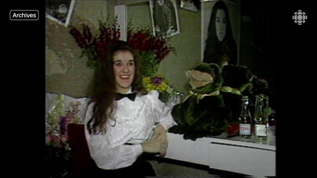 Céline Dion à l'Olympia de Paris en 1984