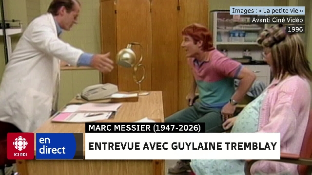 Décès de Marc Messier : entrevue avec la comédienne Guylaine Tremblay