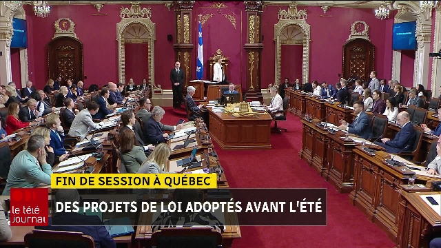 Hostilités lancées durant la fin de session parlementaire à Québec