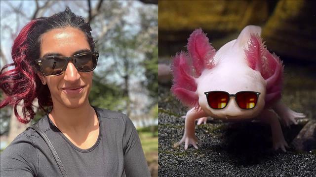 Axolotl et Farah Alibay : une tignasse flamboyante