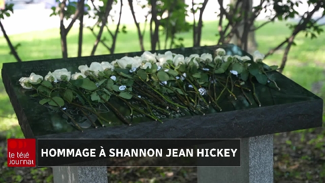 Une vigile commémorative en hommage à Shannon Jean Hickey