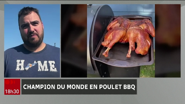 Un Acadien champion du monde en poulet BBQ