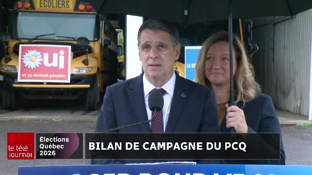 Bilan de campagne d'Éric Duhaime, qui doit défendre son usage de l'IA