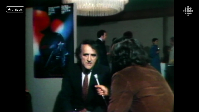 Serge Losique lors du premier Festival des films du monde en 1977