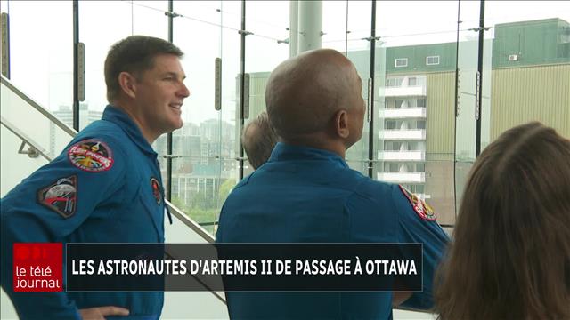 Les astronautes de la mission Artemis II de passage à Ottawa