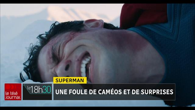 Au tour de l'acteur David Corenswet d'enfiler la cape de Superman