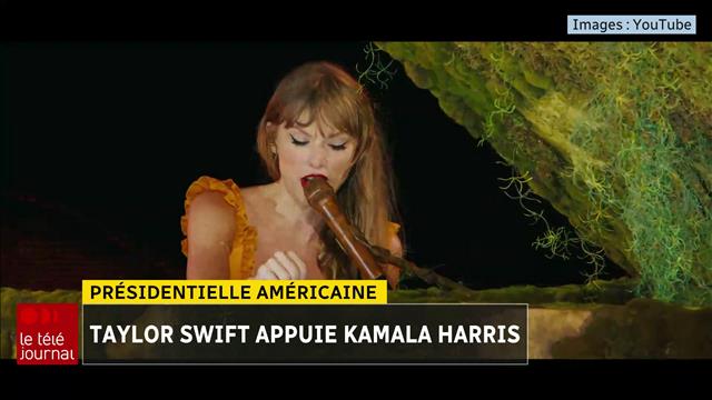 Taylor Swift annonce soutenir Kamala Harris | Élections américaines 2024