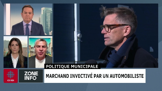 Le maire Marchand invectivé par un automobiliste