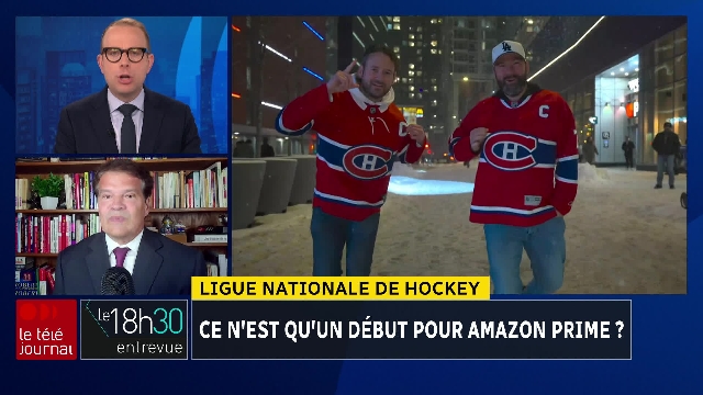Sept matchs du canadien diffusés en français sur Prime Vidéo