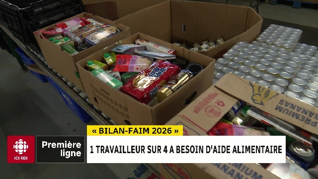 Toujours plus de travailleurs doivent recourir à l’aide alimentaire au Québec