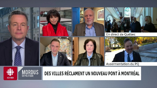 Des villes réclament un nouveau pont à Montréal