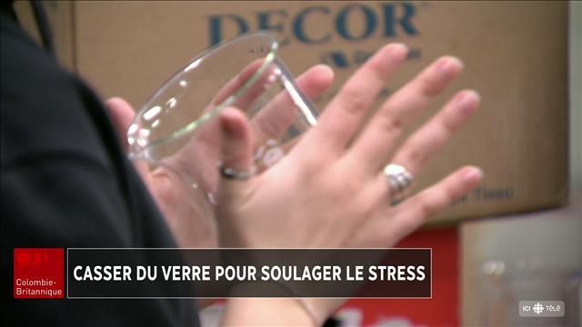 Casser du verre pour soulager le stress | Le téléjournal Colombie