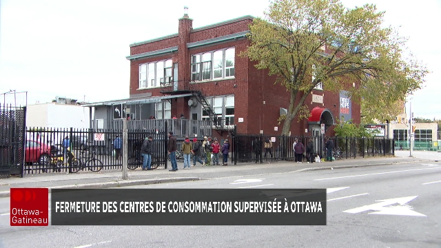 Fermeture des centres de consommation supervisée à Ottawa