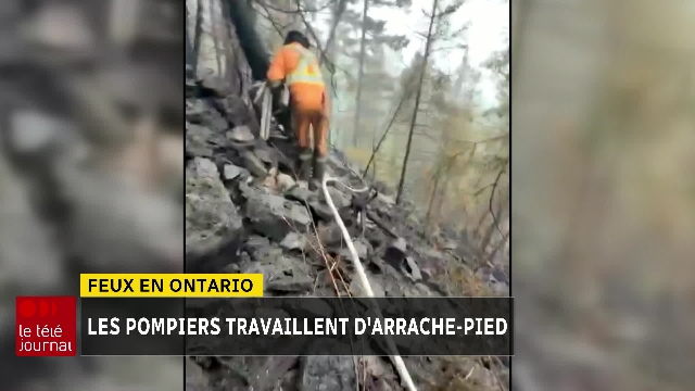 Feux de forêt : plus de 1800 personnes évacuées en Ontario