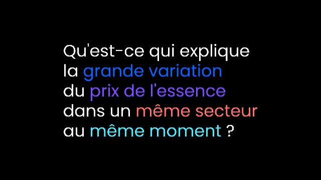 La question de la semaine sur le prix de l’essence