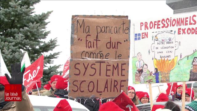 La tension monte entre les grévistes et les députés de l'Outaouais | Le ...