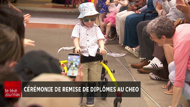 Une collation des grades riche en émotions pour les élèves du CHEO