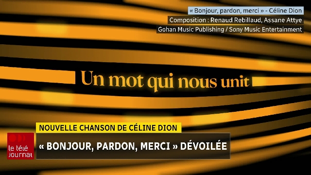 Céline Dion dévoile une nouvelle chanson avant son retour sur scène