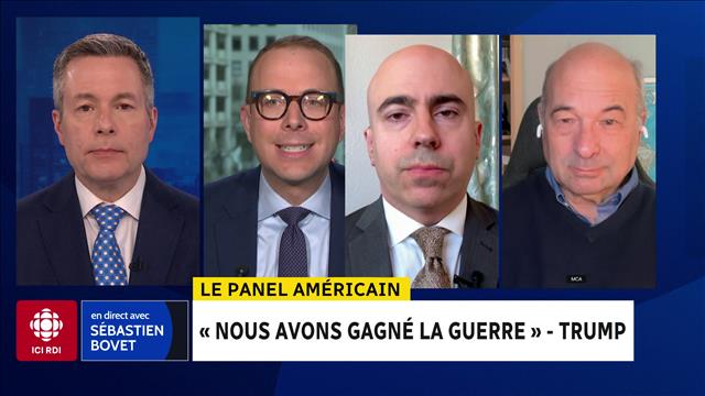 Jour 21 de la guerre en Iran : l'analyse de Louis Blouin, Rafael Jacob et Michel C. Auger