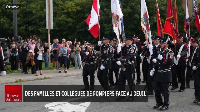Hommage aux pompiers canadiens