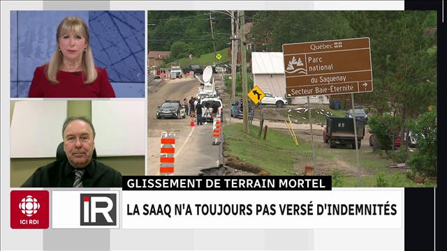 Victimes du glissement de terrain au Saguenay en 2023 toujours en attente d’indemnités