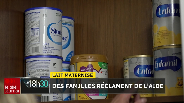 Des familles réclament de l’aide pour acheter du lait maternisé