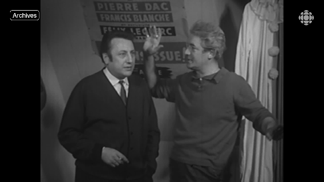 Raymond Devos raconte son amitié avec Félix Leclerc en 1961