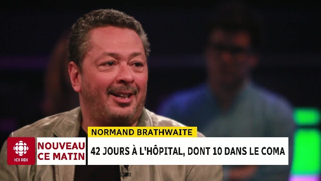 Normand Brathwaite dit avoir frôlé la mort dans le contexte de son alcoolisme