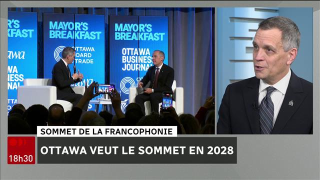 Mark Sutcliffe veut accueillir le Sommet de la Francophonie en 2028 image