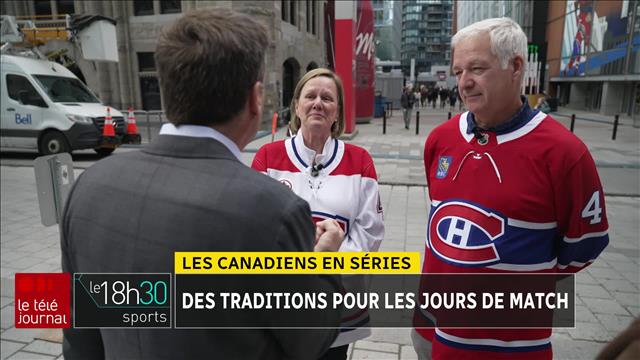 Les Canadiens en séries : Patrice Roy rencontre les parents d'Alexandre Carrier