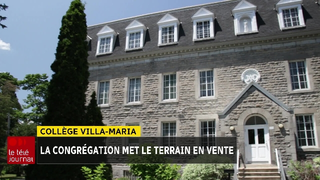 Le domaine Villa Maria est officiellement mis en vente par la Congrégation Notre-Dame