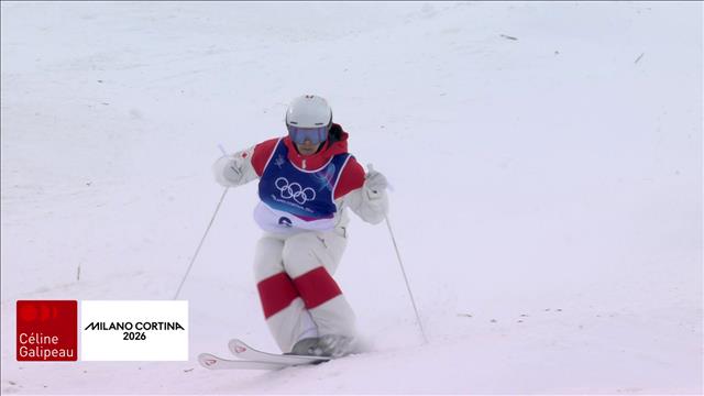 Mikaël Kingsbury, tout près de remporter l’or en ski acrobatique