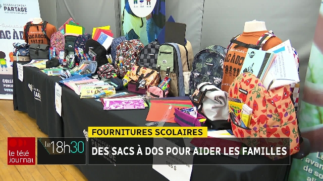 Des fournitures scolaires gratuites pour aider les familles