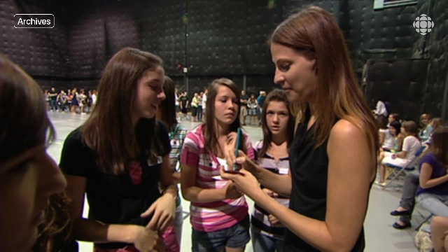 Les auditions pour trouver Aurélie Laflamme en 2009