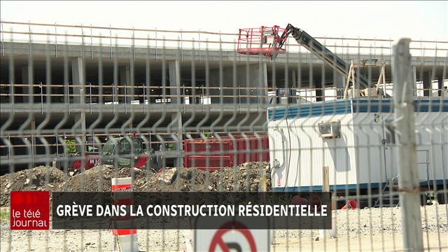 La grève dans la construction résidentielle se fait sentir en Outaouais