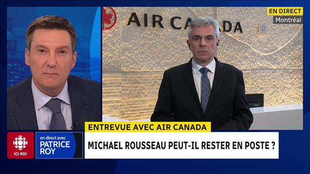Polémique chez Air Canada : Michael Rousseau peut-il rester en poste?