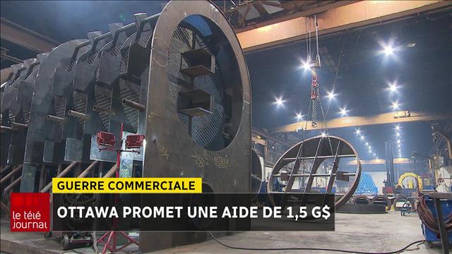 Guerre commerciale : Ottawa débloque 1,5 M$ pour soutenir les entreprises