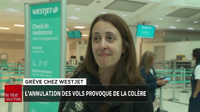 Vols annulés : « On est pris en otage par WestJet »
