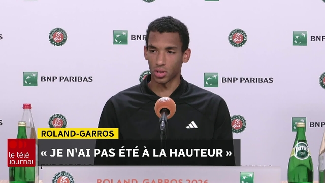 « Je ne progresse pas comme je veux », dit Félix Auger-Aliassime