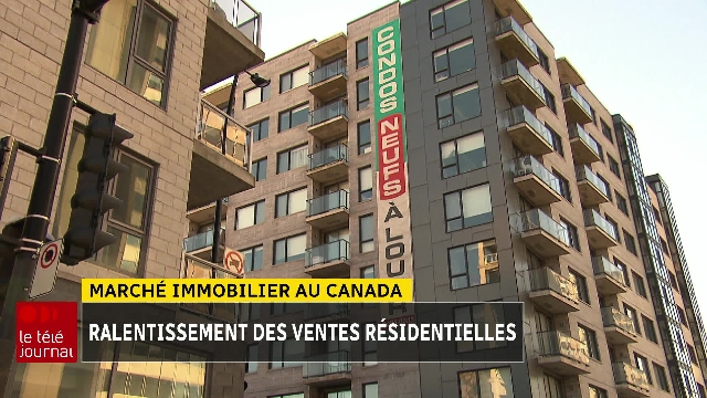 Le marché immobilier au ralenti à Montréal